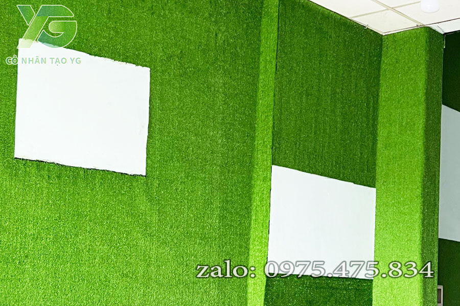Cỏ nhân tạo sân vườn 1cm tốt