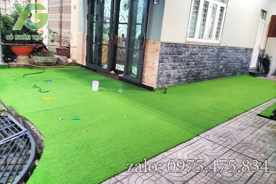 Cỏ Golf trải sân vườn tại Bình Dương