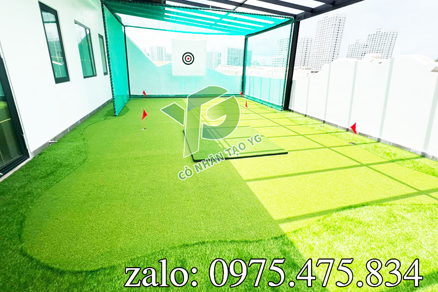 Mua cỏ nhân tạo sân Golf cao cấp, bền đẹp đúng chuẩn quý tộc