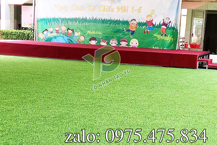 Cỏ nhân tạo sân vườn YG giá tốt – Thương hiệu phân phối cỏ nhân tạo số 1 TPHCM