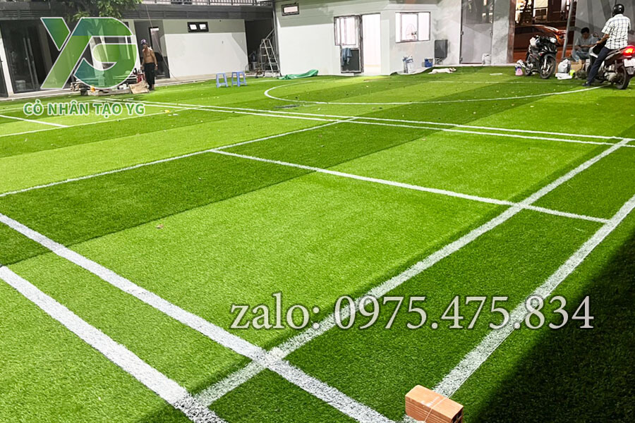 Cỏ nhân tạo sân bóng mini bền đẹp tại Quận 5 TPHCM