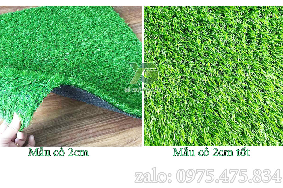 Mẫu cỏ nhân tạo