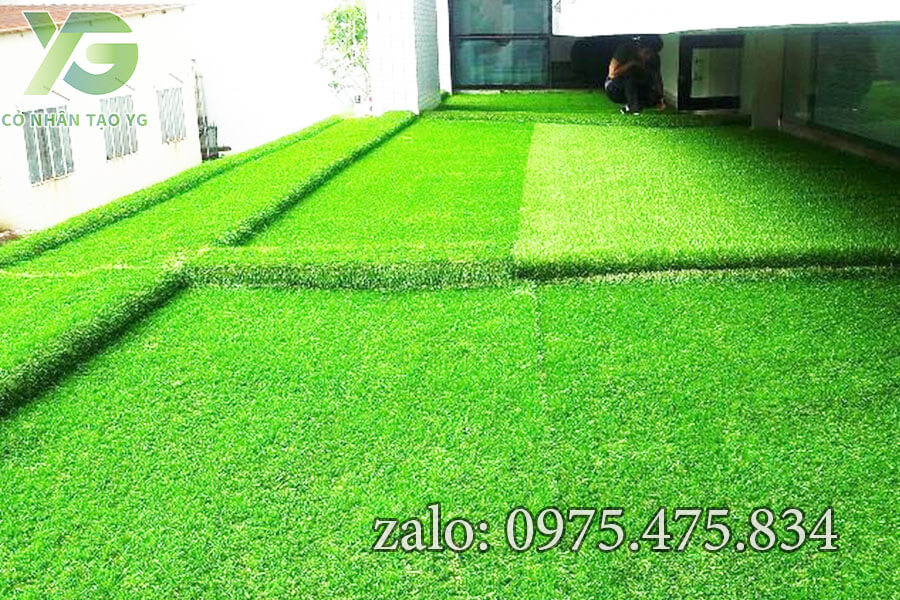 Cỏ nhân tạo sân thượng