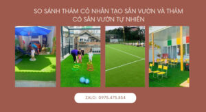 Cỏ nhân tạo sân vườn
