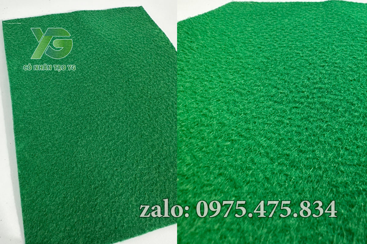 Thảm nỉ xanh lá