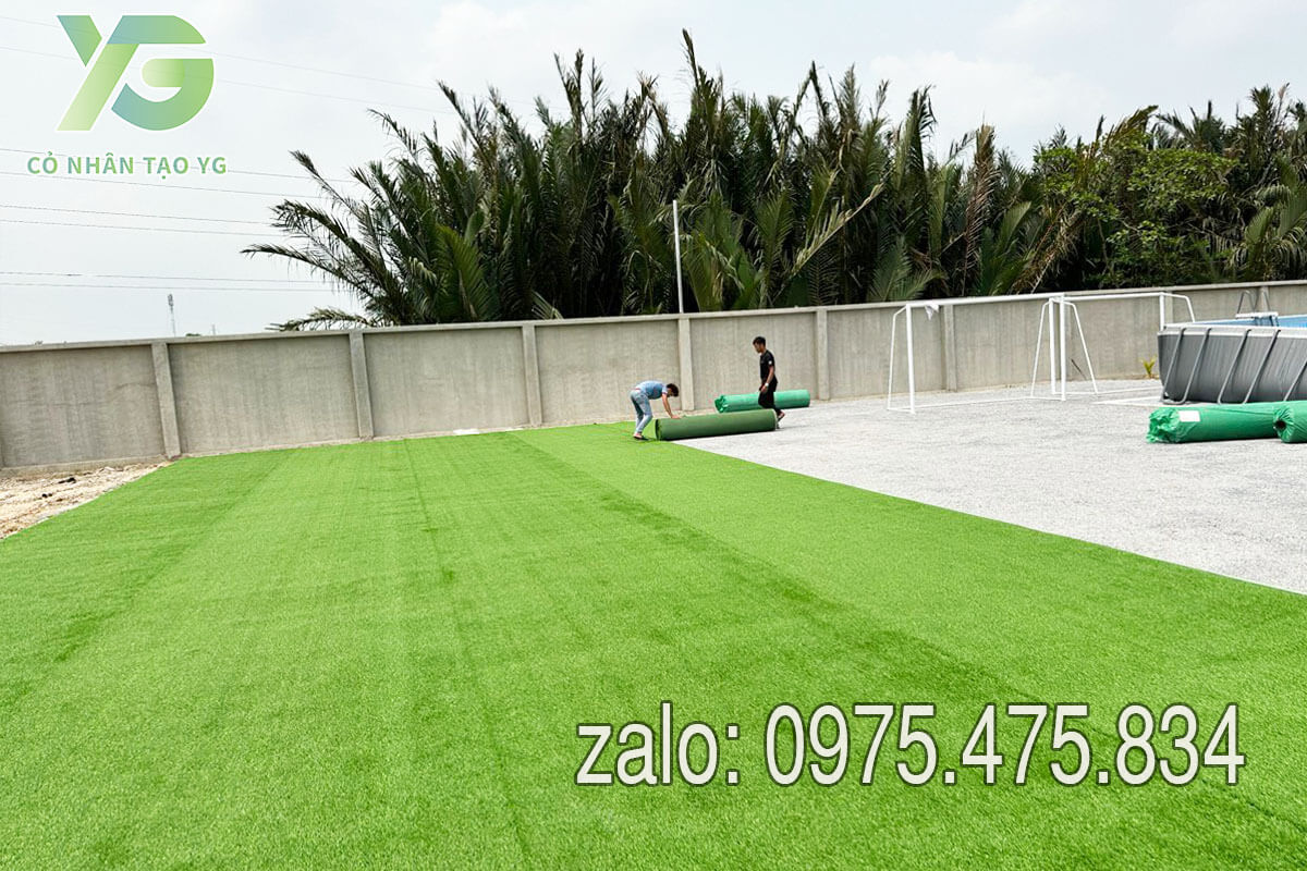 Cỏ nhân tạo sân bóng mini
