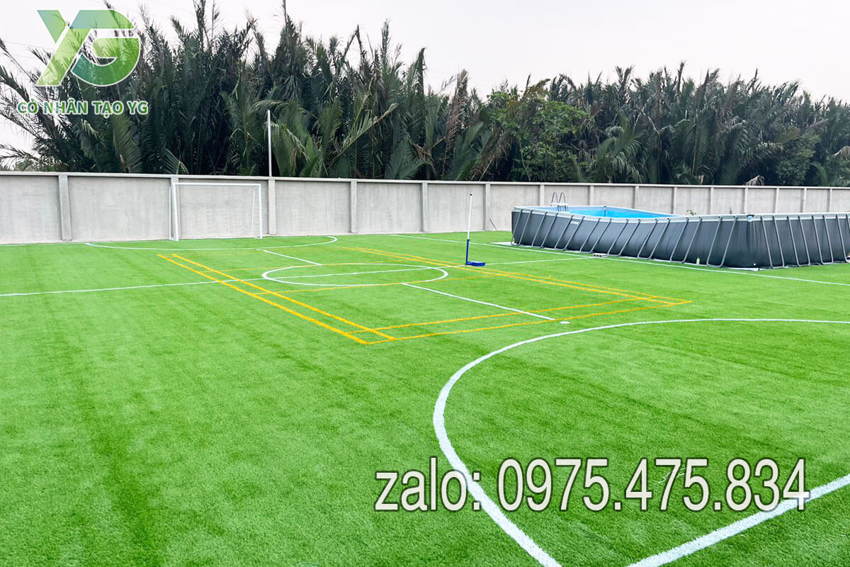 Cỏ nhân tạo sân bóng mini