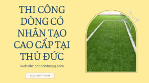 Thảm cỏ nhân tạo cao cấp