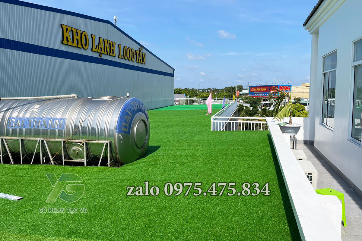 Thảm cỏ nhân tạo trải ngoài trời