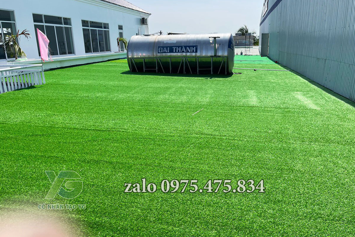Thảm cỏ nhân tạo trải ngoài trời