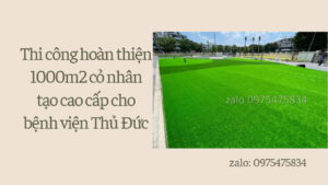 cỏ nhân tạo cao cấp