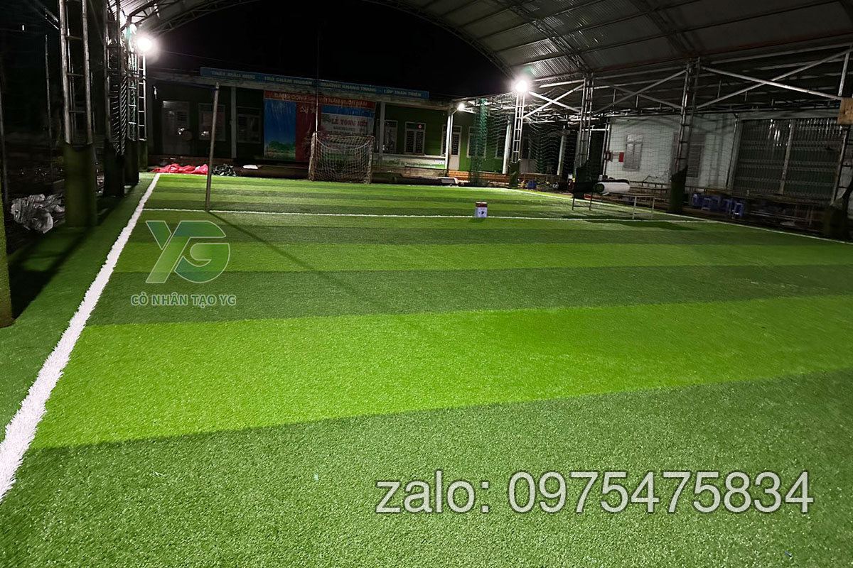 Cỏ nhân tạo sân bóng mini