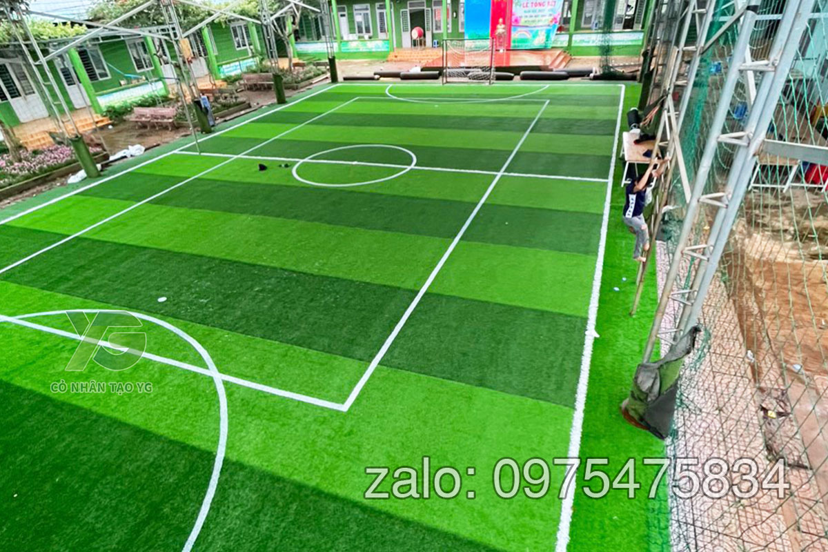 Cỏ nhân tạo sân bóng mini