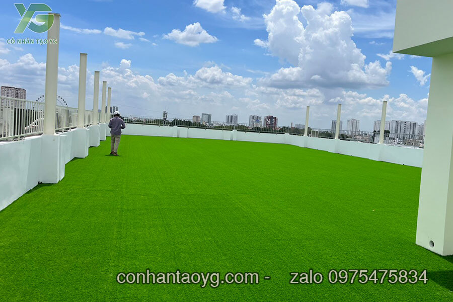 Công trình thảm cỏ nhân tạo cao cấp