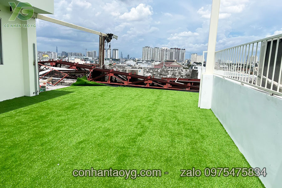 Công trình thảm cỏ nhân tạo cao cấp