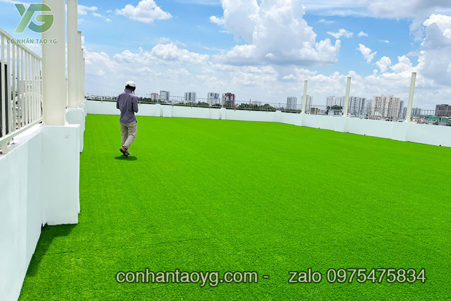 Công trình thảm cỏ nhân tạo cao cấp