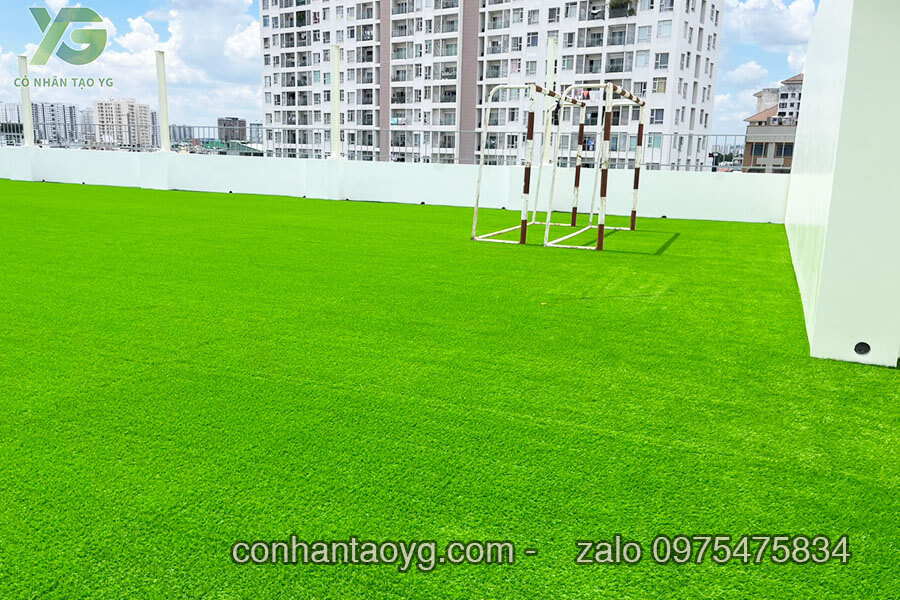Công trình thảm cỏ nhân tạo cao cấp