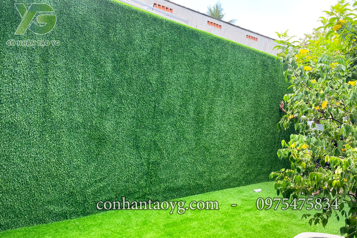 Thi công cỏ nhân tạo sân vườn