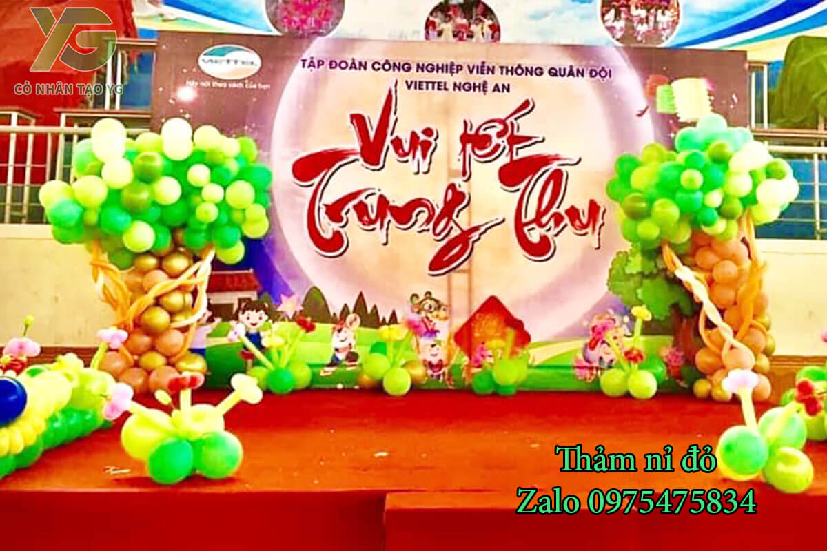 Thảm nỉ đỏ trải sự kiện, lễ hội