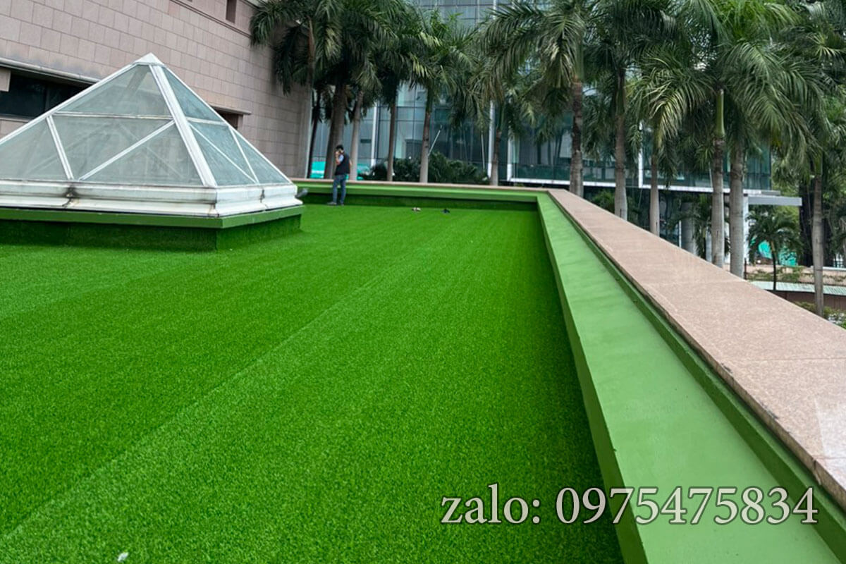 Cỏ nhân tạo sân thượng