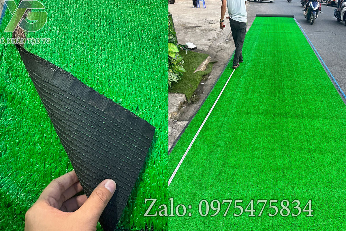 Thảm cỏ nhân tạo 1.5cm tốt