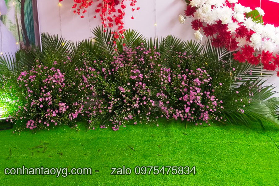 Thảm cỏ nhân tạo trải rạp cưới giá sỉ