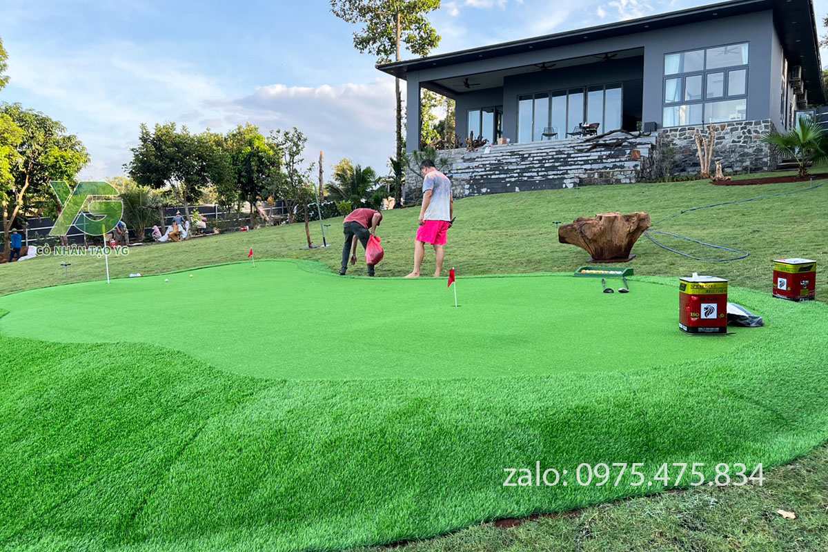 Cỏ nhân tạo sân Golf