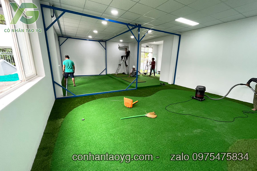 Sân Golf mini cỏ nhân tạo