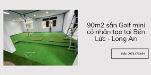 sân Golf mini cỏ nhân tạo