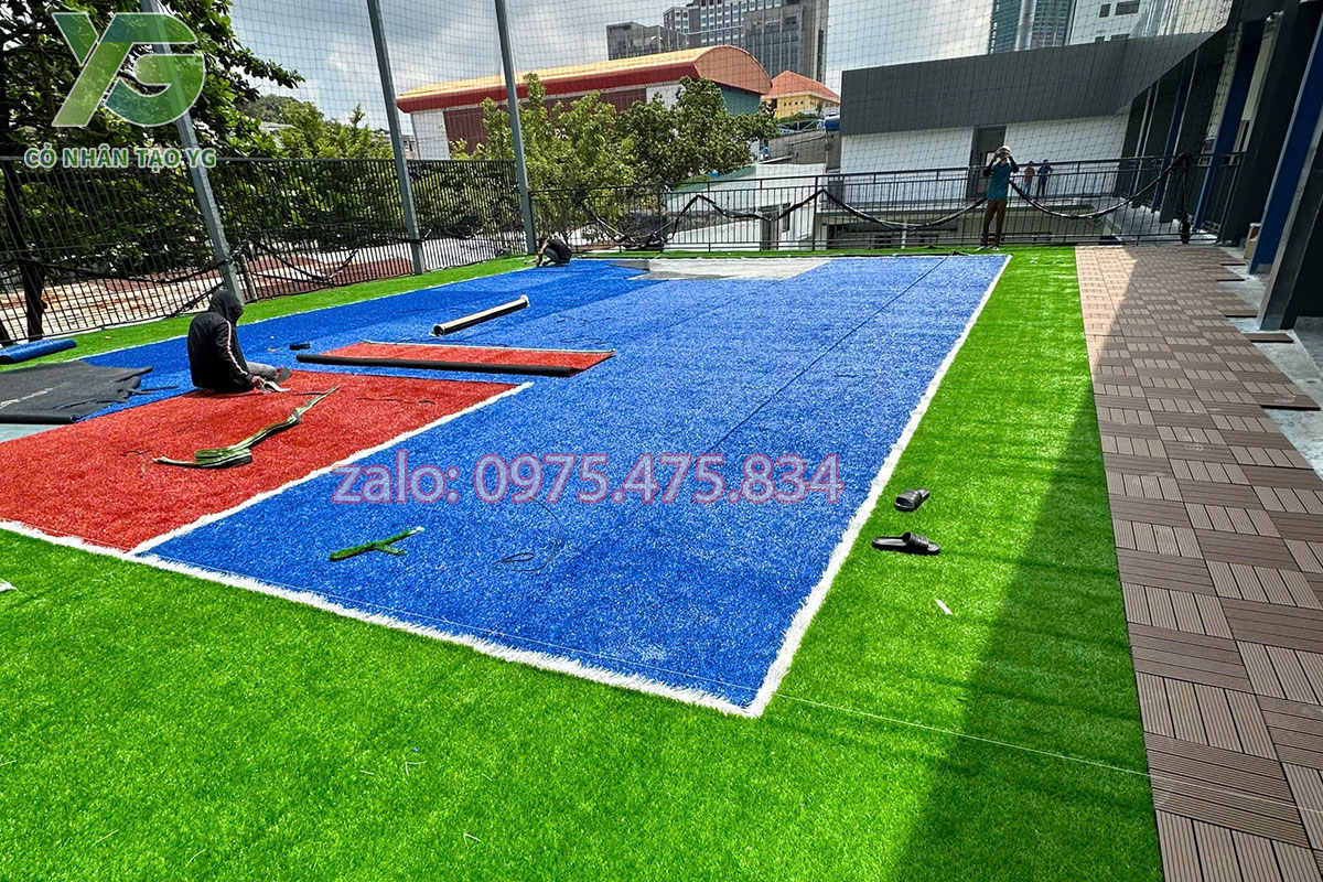 Cỏ nhân tạo màu cao cấp