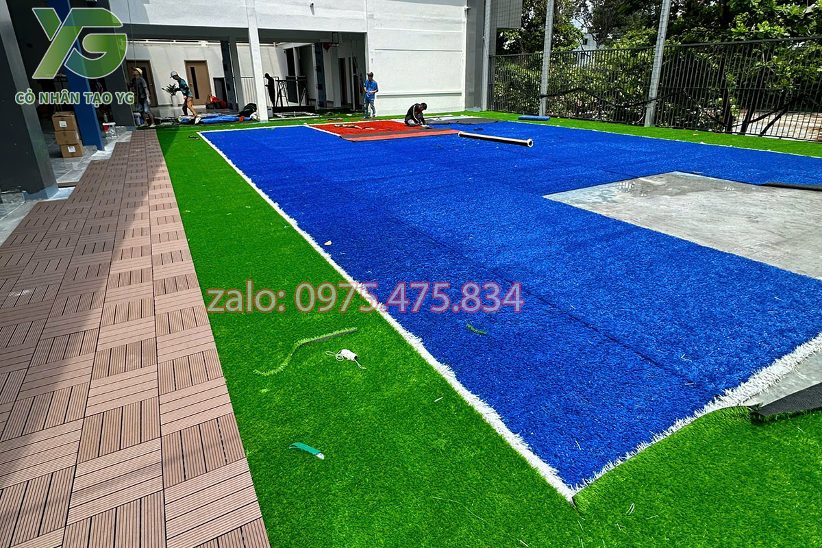 Cỏ nhân tạo màu cao cấp